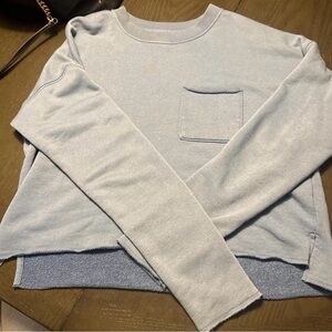 Aerie  Soft Blue Crewneck Sweater